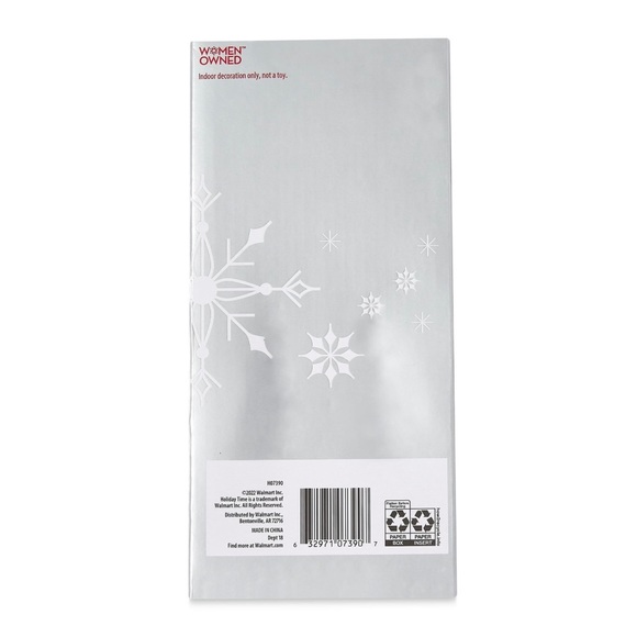 Holiday Time Wood Bead Garland with Natural Tassels, 6' - Picture 6 of 6